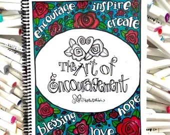 The Art of Encouragement Coloring Book