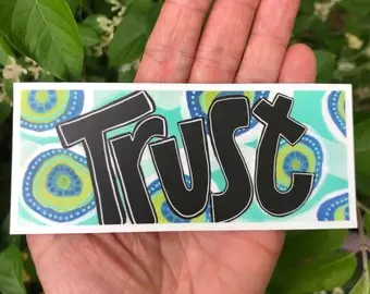 Trust and Believe Sticker Set