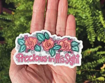 Floral Faith Sticker Set