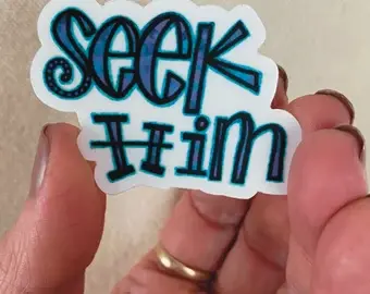 Seek Him Clear Sticker photo 1